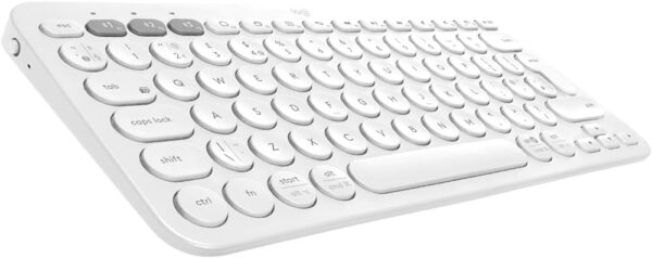 Logitech K380 Bluetooth Multi-Device Keyboard in Bangladesh Type-on-anything universal keyboard Switch easily between devices Windows and Mac. Android and iOS PC: Windows 7, Windows 8, Windows 10 Mac: Mac OS X or later Chrome OS iPad or iPhone: iOS 5 or later Android tablet or smartphone: Android 3.2 or later