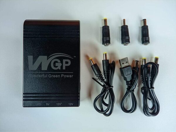 WGP mini UPS 5/12/12V in Bangladesh WGP Mini UPS- Router Backup UPS Protect your Router & ONU from Thunder Protect your Router and ONU from Thunder. Get up to 7 to 8 hours of backup time. Compatible with all branded routers. Keep your online life uninterrupted during storms. Never worry about losing the internet again. Protect your Router & ONU from Thunder Up to 7 to 8 Hours of Backup Keep your internet connection alive during a power cut or load shading. Never worry about losing your connection again. Protect your router and ONU from thunder. Get up to 7 to 8 hours of backup. Compatible with all branded routers. Keep your online life safe and uninterrupted. Never worry about a power outage again.